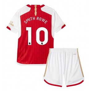 Arsenal Emile Smith Rowe #10 Hemmaställ Barn 2023-24 Kortärmad (+ Korta byxor)